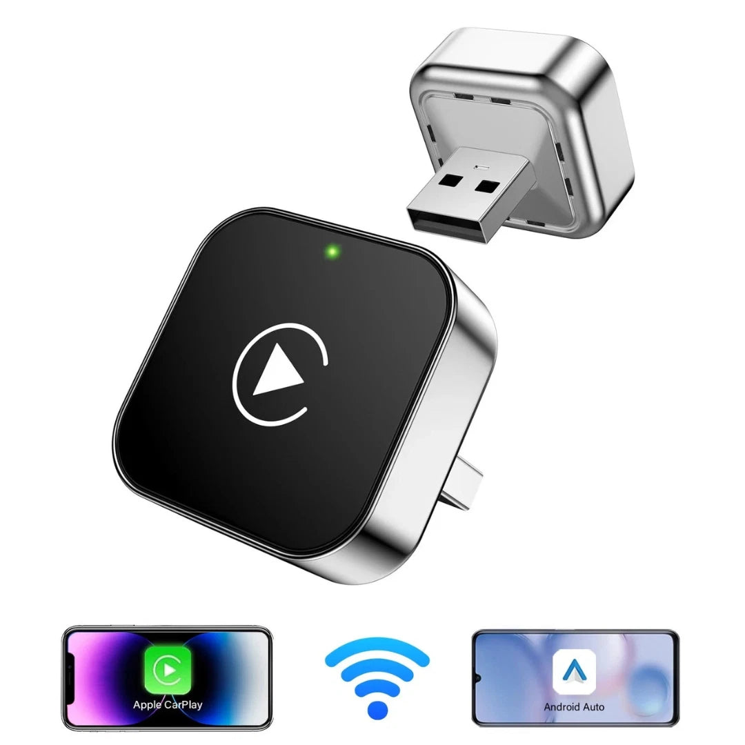 Wireless CarPlay & Android Auto Adapter - 50% OFF Today Only