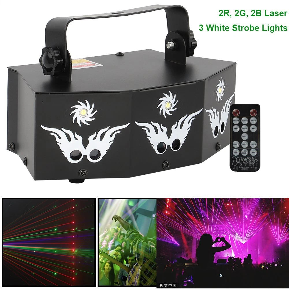 9-Eye LED Laser Light Beam - 50% OFF Today Only