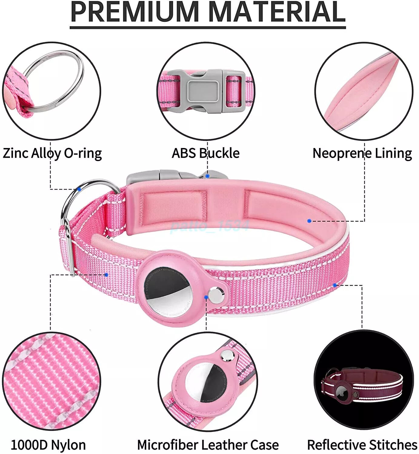 Airtag Dog Collar - 50% OFF Today Only