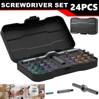 24-in-1 Ratchet Screwdriver Set - 50% OFF Today Only