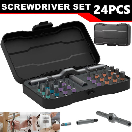 24-in-1 Ratchet Screwdriver Set - 50% OFF Today Only