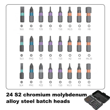 24-in-1 Ratchet Screwdriver Set - 50% OFF Today Only