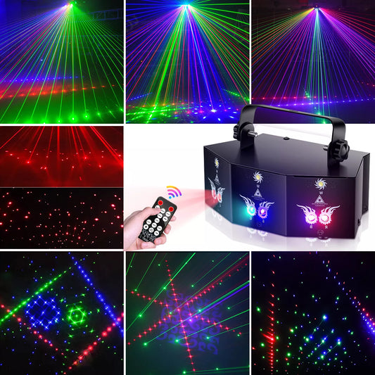 9-Eye LED Laser Light Beam - 50% OFF Today Only